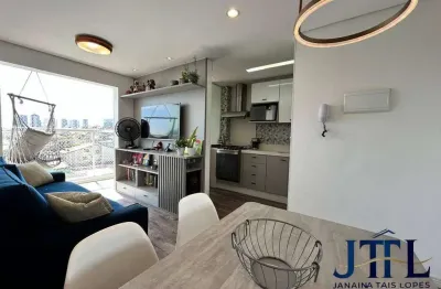 Apartamento com 2 dormitórios sendo 1 suíte à venda, 55m² po