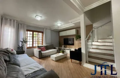 Casa em condomínio 3 dormitórios, 1 suíte  - 2 vagas - 142m² - jd da glória