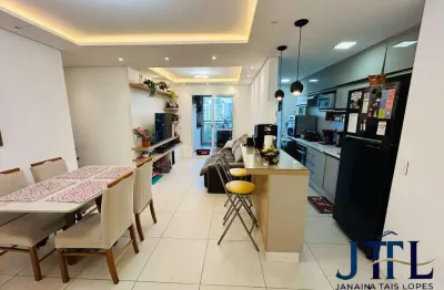 Apartamento à venda 83m2, 3 quartos, 1 suíte - 2 vagas - living magic