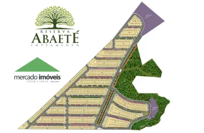 Vende - se  terreno  de aproximadamente 90m2 no reserva abaeté