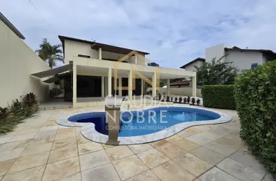 Uma casa moderna cercada pela natureza no condomínio san nicolas em maceió-al