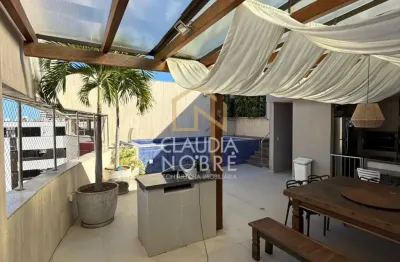Cobertura garden com 290 m2, 3 suítes, 5 vags em ponta verde - maceió-al
