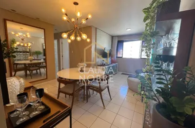 Apartamento à venda com 74 m2, 3 quartos (1 suíte) em jatiúca - maceió