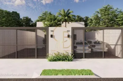 Duas casas com dois quartos sendo uma suíte e churrasqueira no figueiras do parque
