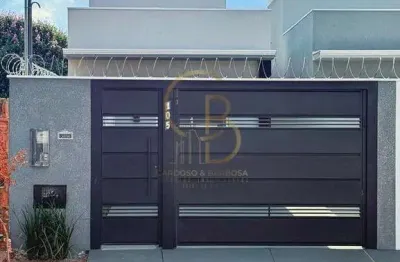 Casa com 2 suítes e área gourmet – bairro portal do panamá | campo grande/ms