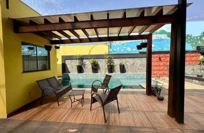 Casa lindíssima à venda no rita vieira – piscina e área gourmet completa