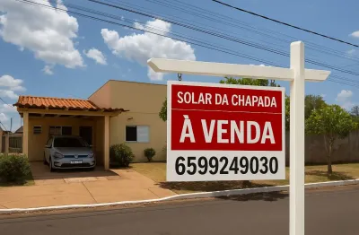 Solar da chapada • casa 2 quartos (1 suíte) • placa solar • terreno 240m²