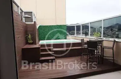 Cobertura duplex à venda com 150m² e 4 quartos em méier, rio de janeiro - rj