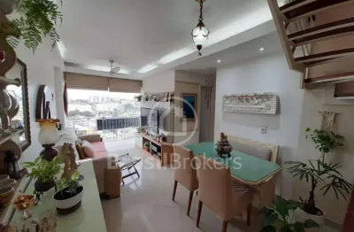 Cobertura duplex à venda com 143,00m² e 3 quartos em cachambi, rio de janeiro - rj