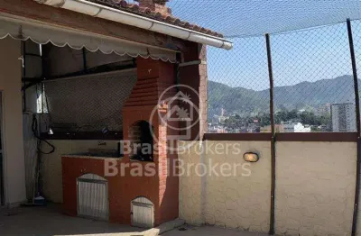 Cobertura à venda com 100,00m² e 3 quartos em engenho novo, rio de janeiro - rj