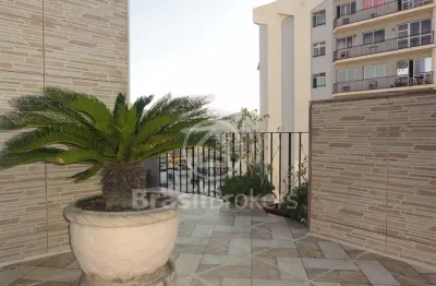 Cobertura duplex à venda com 220,00m² e 3 quartos em meier, rio de janeiro - rj