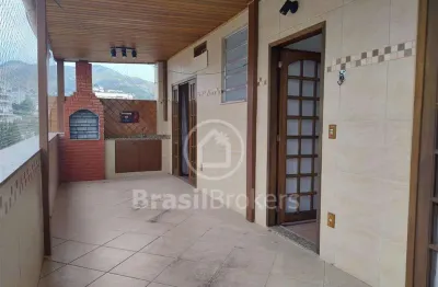 Cobertura à venda com 121,00m² e 2 quartos em meier, rio de janeiro - rj