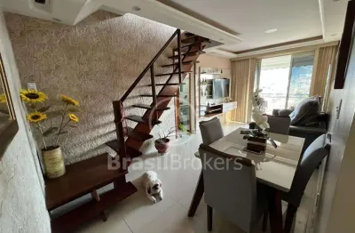 Cobertura duplex à venda com 119,00m² e 2 quartos em engenho novo, rio de janeiro - rj