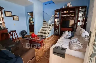 Casa de condomínio à venda com 134,00m² e 3 quartos em meier, rio de janeiro - rj