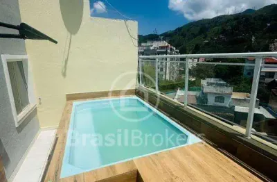 Cobertura duplex reformada no méier – piscina, churrasqueira e 2 vagas