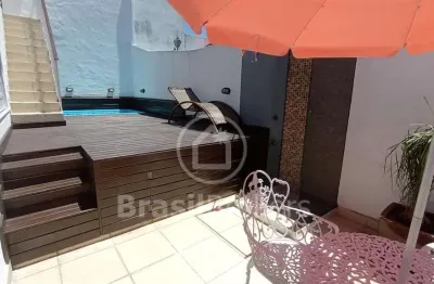 Cobertura duplex à venda com 199,00m² e 4 quartos em tijuca, rio de janeiro - rj