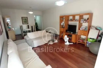 Apartamento de 3 quartos (2 suítes)  com 153 m², dependências completas, varandão e 2 vaga de garagem a 5 minutos do shopping tijuca