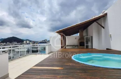 Cobertura à venda com 172,00m² e 3 quartos em tijuca, rio de janeiro - rj