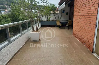 Cobertura à venda com 224,00m² e 3 quartos em tijuca, rio de janeiro - rj