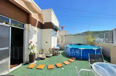 Cobertura duplex excepcional no grajaú: 192m², vista privilegiada e espaço de lazer exclusivo!