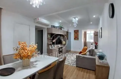 Apartamento à venda na tijuca com 72 m², próximo ao metrô, 1 vaga, 2 quartos com planejados e portaria 24 horas