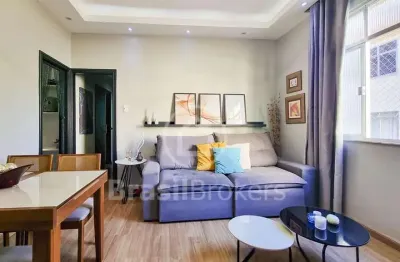 Apartamento 2 quartos reformado - tijuca - pertinho da praça saenz pena