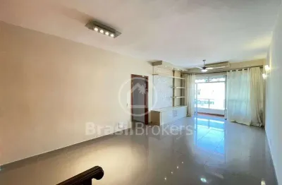 Vista livre com varanda pra tijuca - são 120m² na rua professor gabizo - tijuca