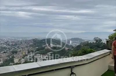 Cobertura duplex à venda com 110,00m² e 4 quartos em santa teresa, rio de janeiro - rj