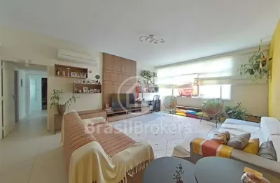 Apartamento à venda com 136,00m² e 3 quartos em cosme velho, rio de janeiro - rj