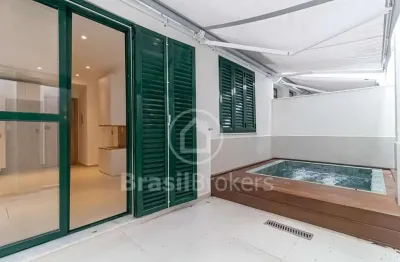 Apartamento tipo garden 1 quarto à venda no Bairro Peixoto - Copacabana