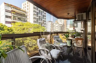 Apartamento à venda com 191,00m² e 4 quartos em lagoa, rio de janeiro - rj