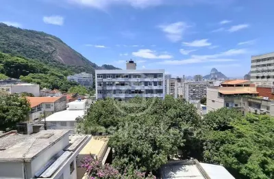 Apartamento à venda com 88,00m² e 3 quartos em humaitá, rio de janeiro - rj
