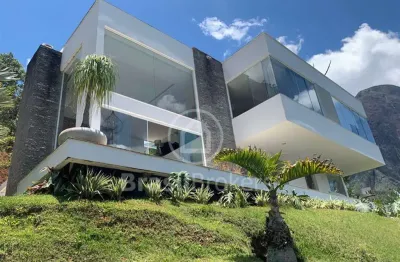 Casa de condomínio à venda com 324,00m² e 4 quartos em araras, petrópolis - rj