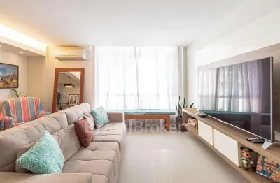 Apartamento à venda com 106,00m² e 3 quartos em lagoa, rio de janeiro - rj