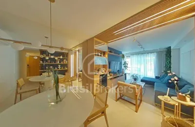 Apartamento à venda com 116,00m² e 2 quartos em leblon, rio de janeiro - rj