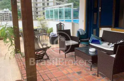 Cobertura à venda com 170,00m² e 2 quartos em são conrado, rio de janeiro - rj