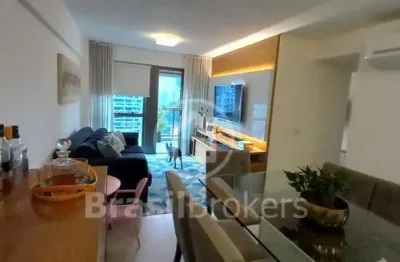 Apartamento à venda com 107,00m² e 3 quartos em botafogo, rio de janeiro - rj