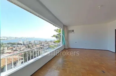 Cobertura triplex à venda com 514,00m² e 3 quartos em urca, rio de janeiro - rj