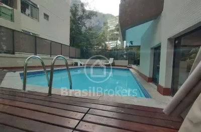 Apartamento à venda com 111,00m² e 3 quartos em jardim botânico, rio de janeiro - rj