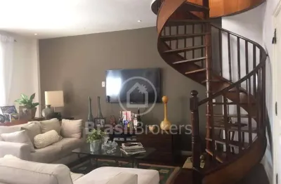 Cobertura duplex à venda com 230,00m² e 3 quartos em botafogo, rio de janeiro - rj
