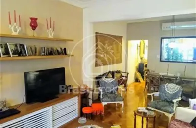 Apartamento à venda com 120,00m² e 3 quartos em copacabana, rio de janeiro - rj