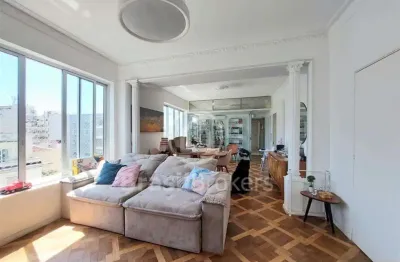 Apartamento à venda com 131,00m² e 3 quartos em copacabana, rio de janeiro - rj