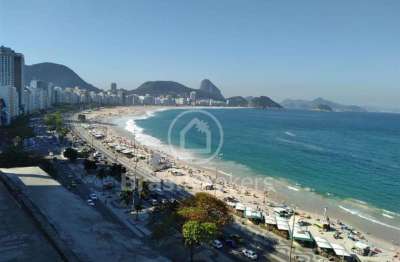 Apartamento à venda com 188,00m² e 2 quartos em copacabana, rio de janeiro - rj