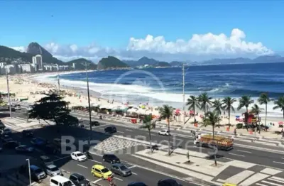 Atlântica posto 5, vista mar, 167 m², 4 quartos, suite, dependências