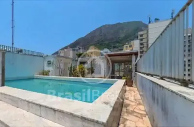 Bairro peixoto copacabana, cobertura com 4 quartos, suite, terraço com piscina e sauna  | vista livre