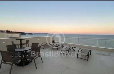 Flat em copacabana, 2 quartos, 2 banheiros, sendo 1 suíte. garagem. terraço com vista panorâmica para o mar!