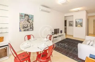 Flat com 2 quartos à venda na Rua Professor Azevedo Marques, Leblon, Rio de Janeiro