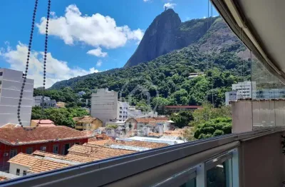 Apartamento à venda com 108,00m² e 3 quartos em humaitá, rio de janeiro - rj