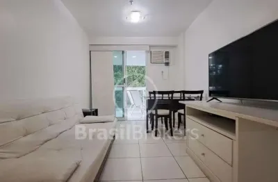 Flat com 1 quarto à venda na Rua Custódio Serrão, Lagoa, Rio de Janeiro