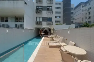 Apartamento à venda com 101,00m² e 3 quartos, 2 vagas, infratotal em botafogo, rio de janeiro - rj